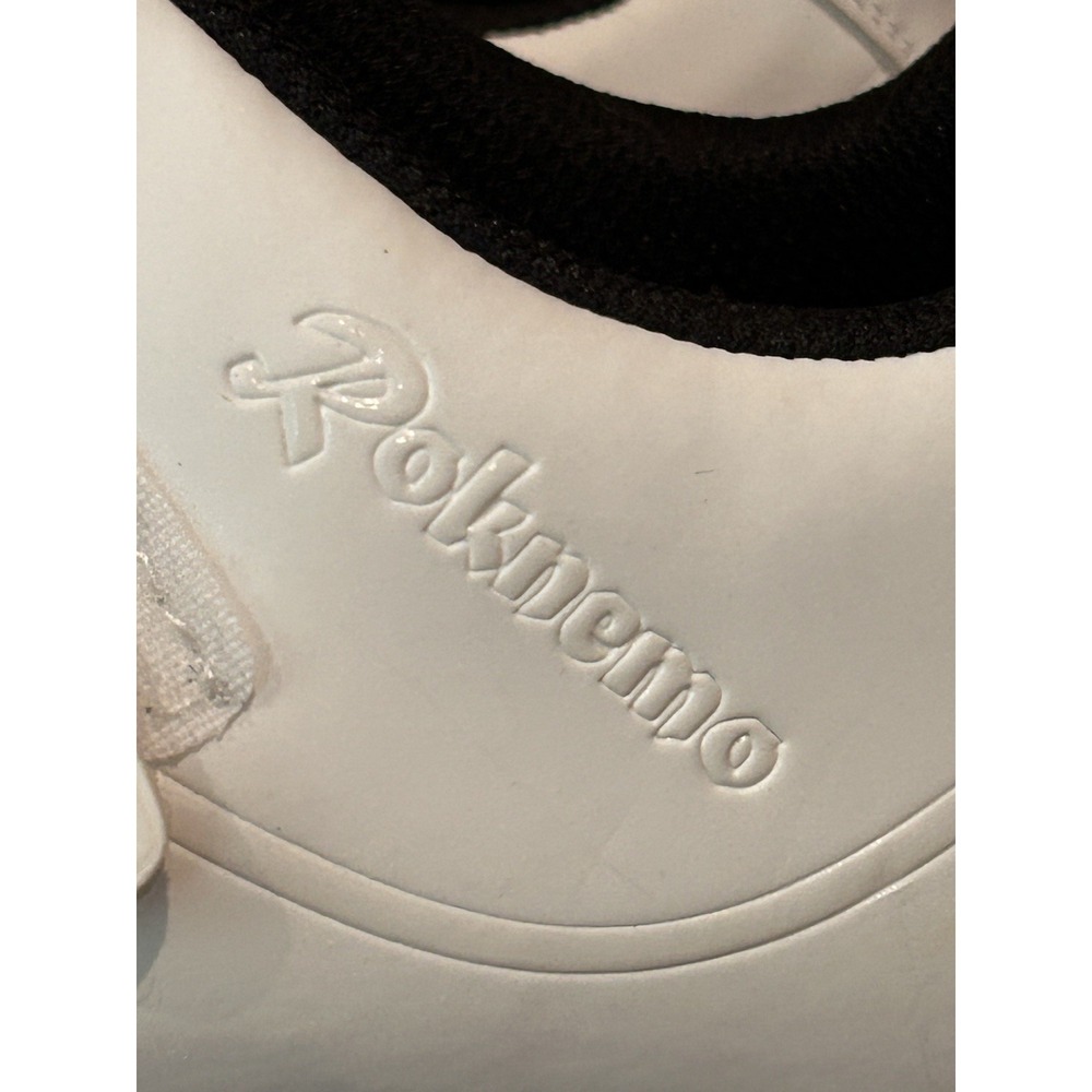 ROKNEMO Unisex‎ Cycling Shoes Indoor Bike White Size 13.5 EUC - Picture 5 of 8